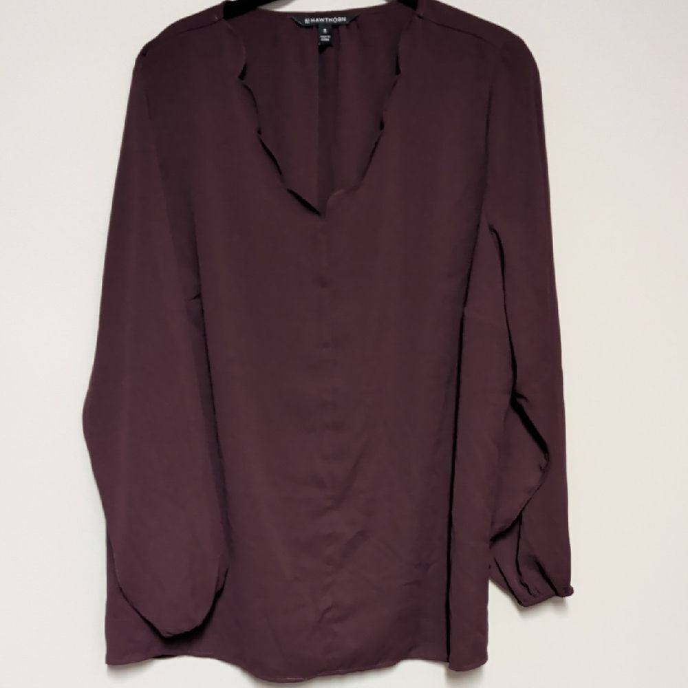 41 Hawthorn Plum Blouse